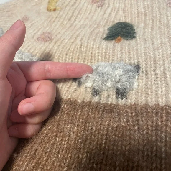 EUC Christy Dawn Ilara Sweater in Winter Flock size S - Picture 5 of 9